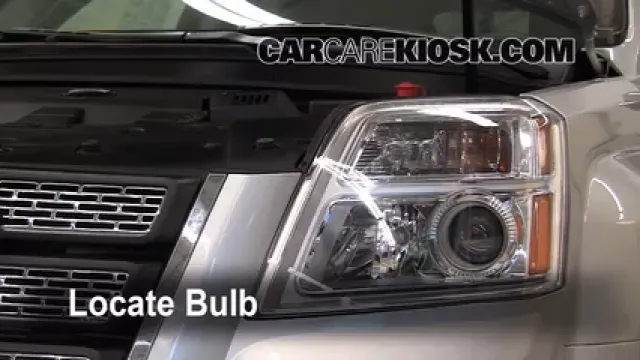 2010 GMC Terrain SLT 3.0L V6 Éclairage Feu clignotant avant (remplacer l'ampoule)